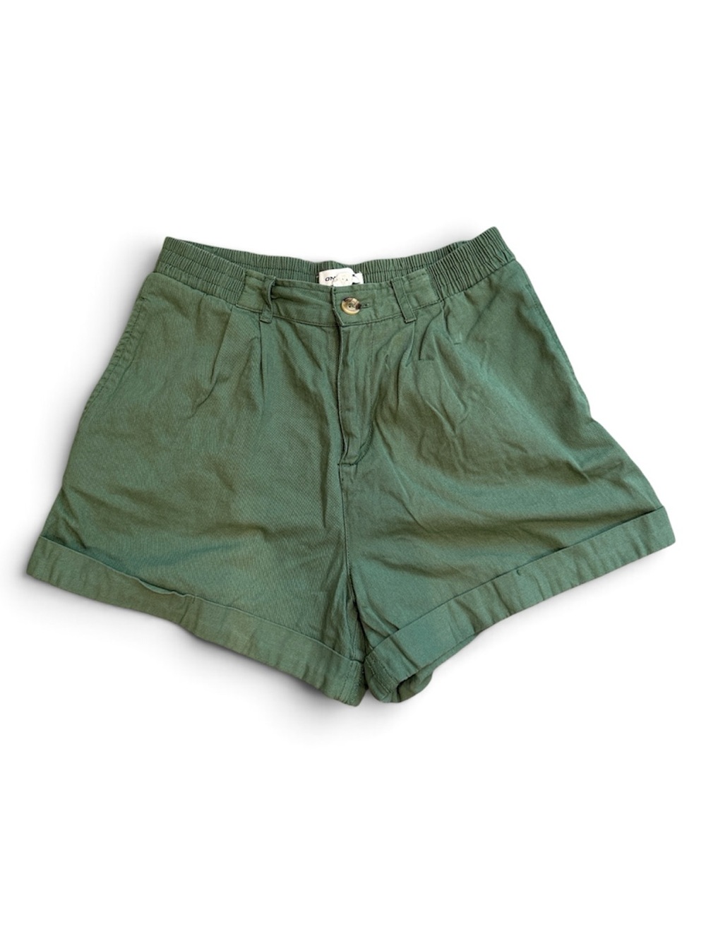 O'Neill | Forest Green High-Waist Casual Shorts